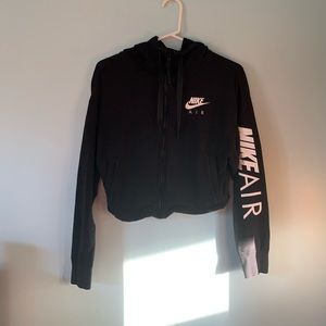 Cropped Nike zip up!